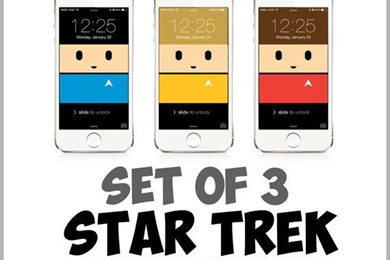 Star Trek iPhone Wallpapers: Spock Scotty By TwoFishProject