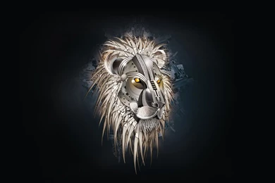 Abstract Lion Wallpapers   HD Images New