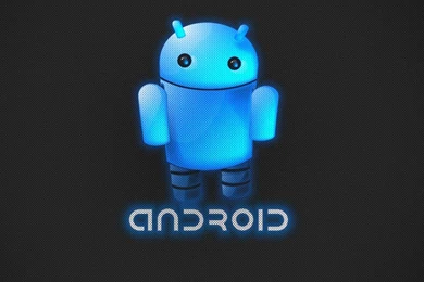 Blue Android   Flikie Wallpapers