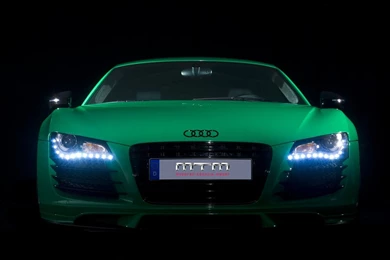 2009 MTM Audi R8 In Porsche Green Exotic Car Wallpapers
