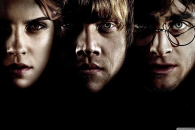 Hermione, Ron And Harry Potter HD Desktop Wallpapers : High ...