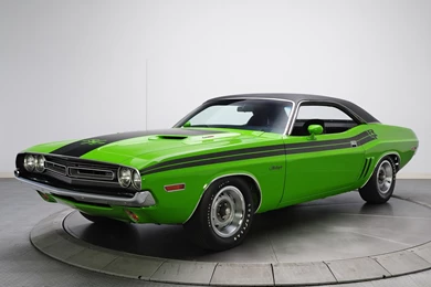 Gallery For   Cool Muscle Car Wallpapers Green
