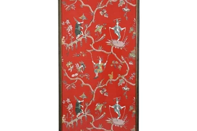 Pair Of French Framed Wallpapers Panels For Sale At 1stdibs