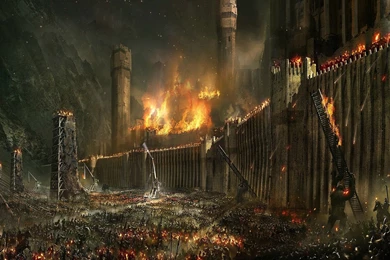 Lord Of The Rings   Battle Art   Wallpapers Image   The Fellowship ...