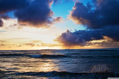 Hawaii Sunset HD Desktop Wallpapers : High Definition : Fullscreen ...