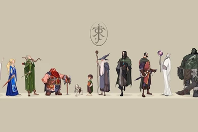 Anime Style LotR [1920x1080] : Wallpapers