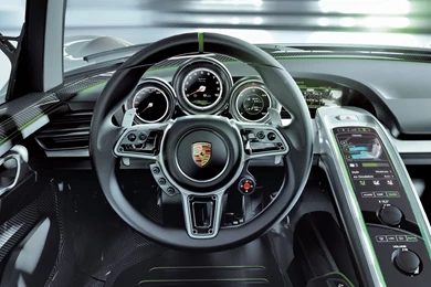 2010 Porsche 918 Spyder Concept   Dashboard   1920x1440   Wallpapers