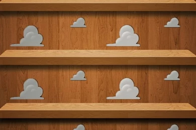DeviantArt: More Like Andy's Room iPhone 5 Shelves Wallpapers By ...