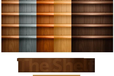 Bartelme Design ★ The Shelf Wallpapers For iPhone 5