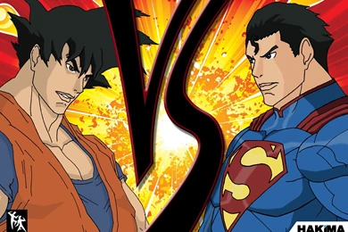 Goku Vs Superman Heroes Brawl Wallpapers 1600 X 1200 Version 1 ...