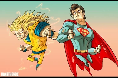 My Thoughts On Goku Vs. Superman DEATH BATTLE By Dukewolfendoom On ...