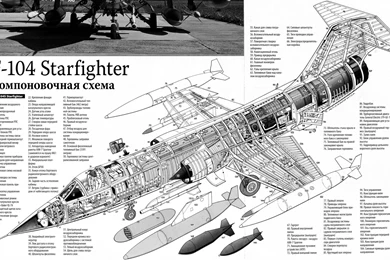 Aircrafts Army Fighter Jets USA Lockheed F 104 Starfighter ...