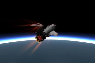 Somewhat Of An F 104 Starfighter, But Shortened.   The Spacecraft ...