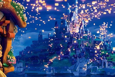 Download Wallpapers Tangled, The Movie, Rapunzel, Princess, Dreams ...