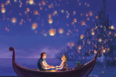 The Art Of Tangled • Tangled Storybook Deluxe   Floating Lantern...