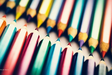 Macro, Pencil, Colored, Picture, Photo, Focus, Hd, Wallpapers