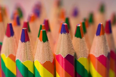 Macro, Book, Pencils, Photo, Mood, Color