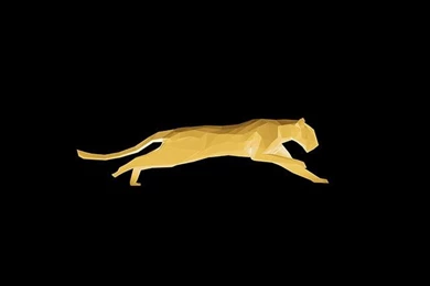 FreeiOS7 Wallpapers — Ae41 running puma gold illust art minimal Via...