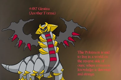 Giratina (Another Forme) GIMP Wallpapers By Queen Articuno On ...