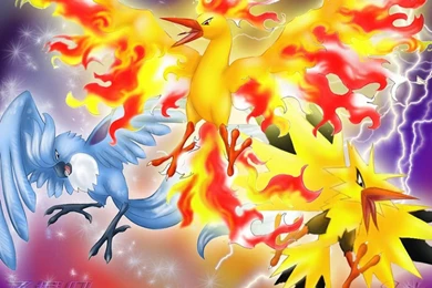 Articuno, Zapdos And Moltres   Articuno, Zapdos And Moltres ...
