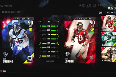 Madden NFL 16   Texans Captain Set   90 OVR Brian Cushing   MUT ...