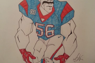Brian Cushing By J Dot Will On DeviantArt