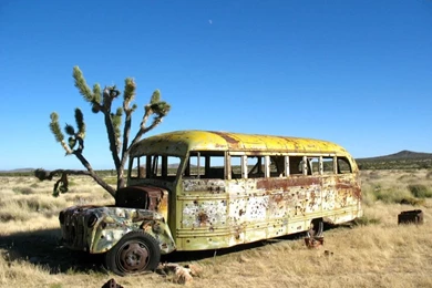 Old School Bus   HD Wallpapers