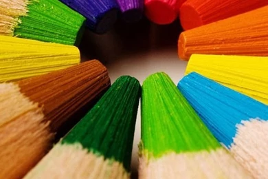Colored Pencils iPhone Wallpapers