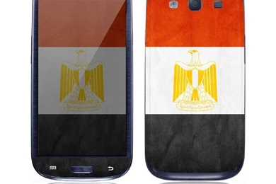 Samsung Galaxy S III, S3 Decal Skin   Flag Of Egypt