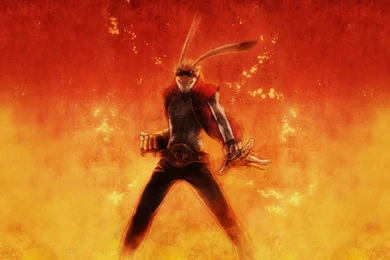 Gloves Fire Red Eyes Summer Wars Anime Girls King Kazuma Wallpapers ...