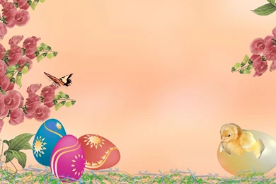 Gallery For   Cute Easter Backgrounds