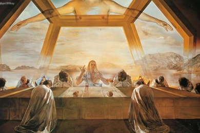 Drawing & Painting: Dali   The Last Supper, Desktop Wallpapers Nr ...