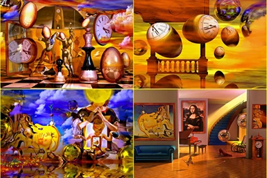 SALVADOR DALI WALLPAPER   (