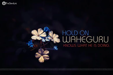 Hold On Waheguru Knows, Waheguru HD Wallpapers