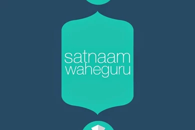 Satnaam Waheguru (Mobile Wallpapers)