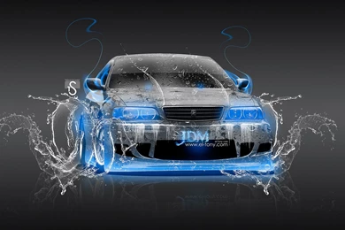 Toyota Chaser JZX100 JDM Fire Water Car 2013 « El Tony