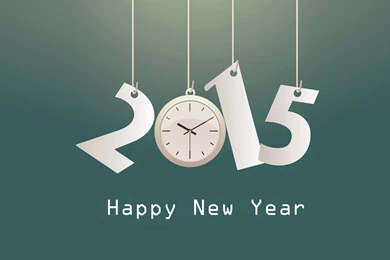 Clock And Happy New Year 2015 Wallpapers Pictur