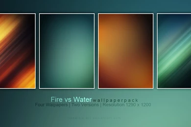 Fire Vs Water Wallpapers By LethalNIK ART On DeviantArt