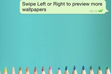 New WhatsApp Wallpaper, They Didn't Sharpen The Light Blue Pencil ...