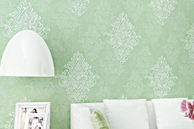 High Quality Luxury 3D Damask Wallpapers Fabric Embossed Wall Paper ...