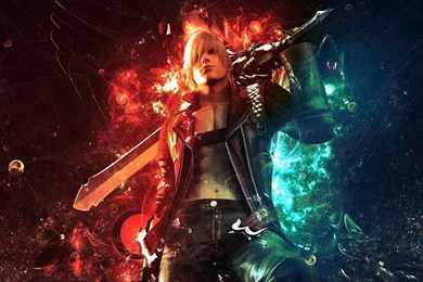 Devil May Cry 3 Dante Colorful Wallpapers