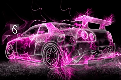Great Pink Car Wallpapers