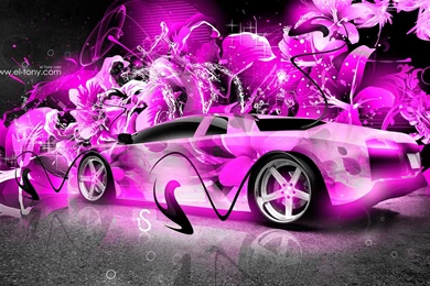Beautiful Pink Car Wallpapers