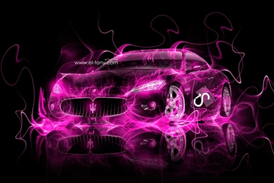 Maserati Granturismo Fire Car 2013 « El Tony