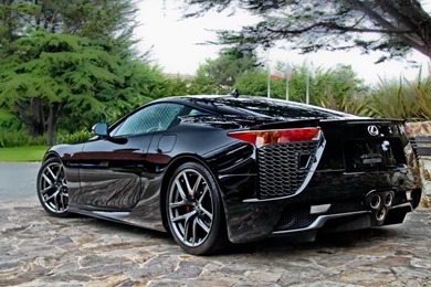 Super Car Wallpapers Lexus Supercar 2013 Back Side   Cars ...