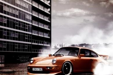 Porsche Burnout Wallpapers   (