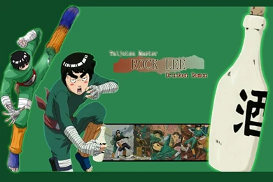 Naruto Shippuden Rock Lee Wallpapers   (