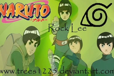 Rock Lee Wallpapers By Trees1225 On DeviantArt