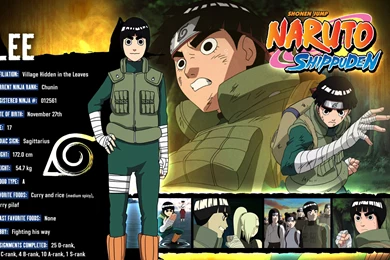 Download Wallpapers 3840x2400 Naruto, Rock Lee, Guy, Lettering ...