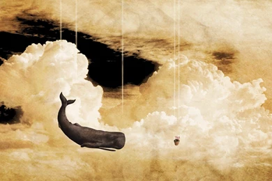 Abstract The Hitchhikers Guide To The Galaxy Surreal Art Wallpapers ...